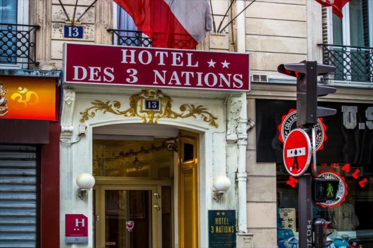 Hotel Des 3 Nations Paris Bagian luar foto