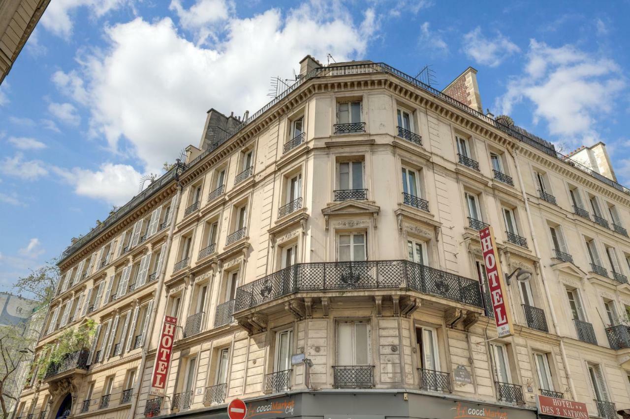 Hotel Des 3 Nations Paris Bagian luar foto