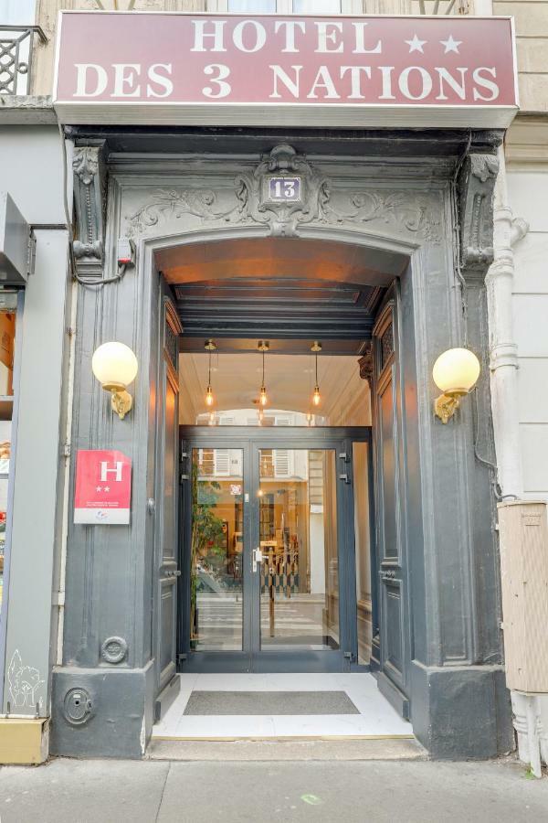 Hotel Des 3 Nations Paris Bagian luar foto